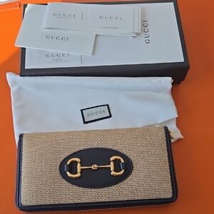 Gucci Horsebit 1995  Zip Wallet